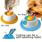 Pet Lick Mat for Dogs and Cats | Interactive Slow Feeder Snack Bowl
