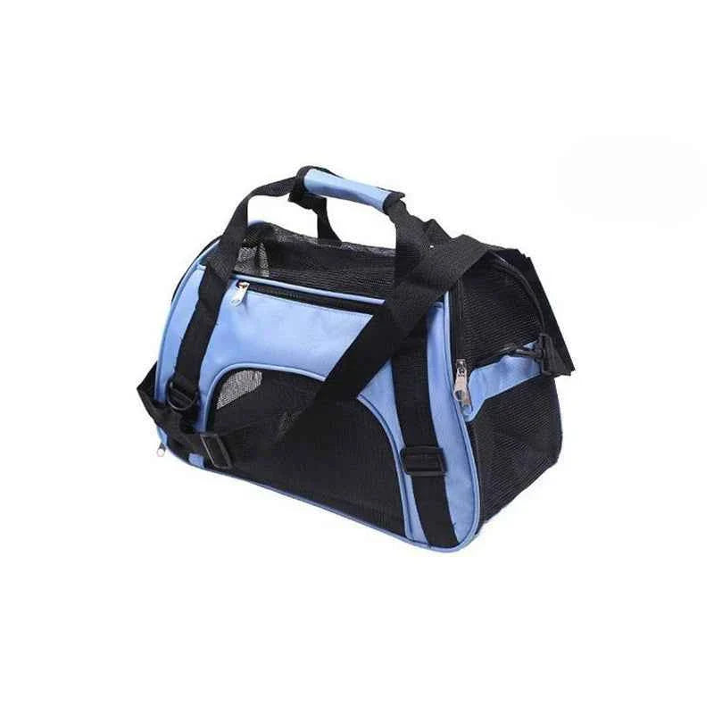 Portable Dog & Cat Travel Carrier – Breathable Mesh Pet Handbag
