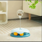 Indoor Cat Slow Feeder Toy 360° Rotating Food Dispenser Ball Interactive Puzzle Game to Relieve Boredom  Slow Down Eating