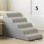 2026 Designer Pet Dog Stairs Ramp Non-Slip Pet 2/3 Steps for Small Old Dogs Sofa Bed Sofa Bed Ladder Cat House