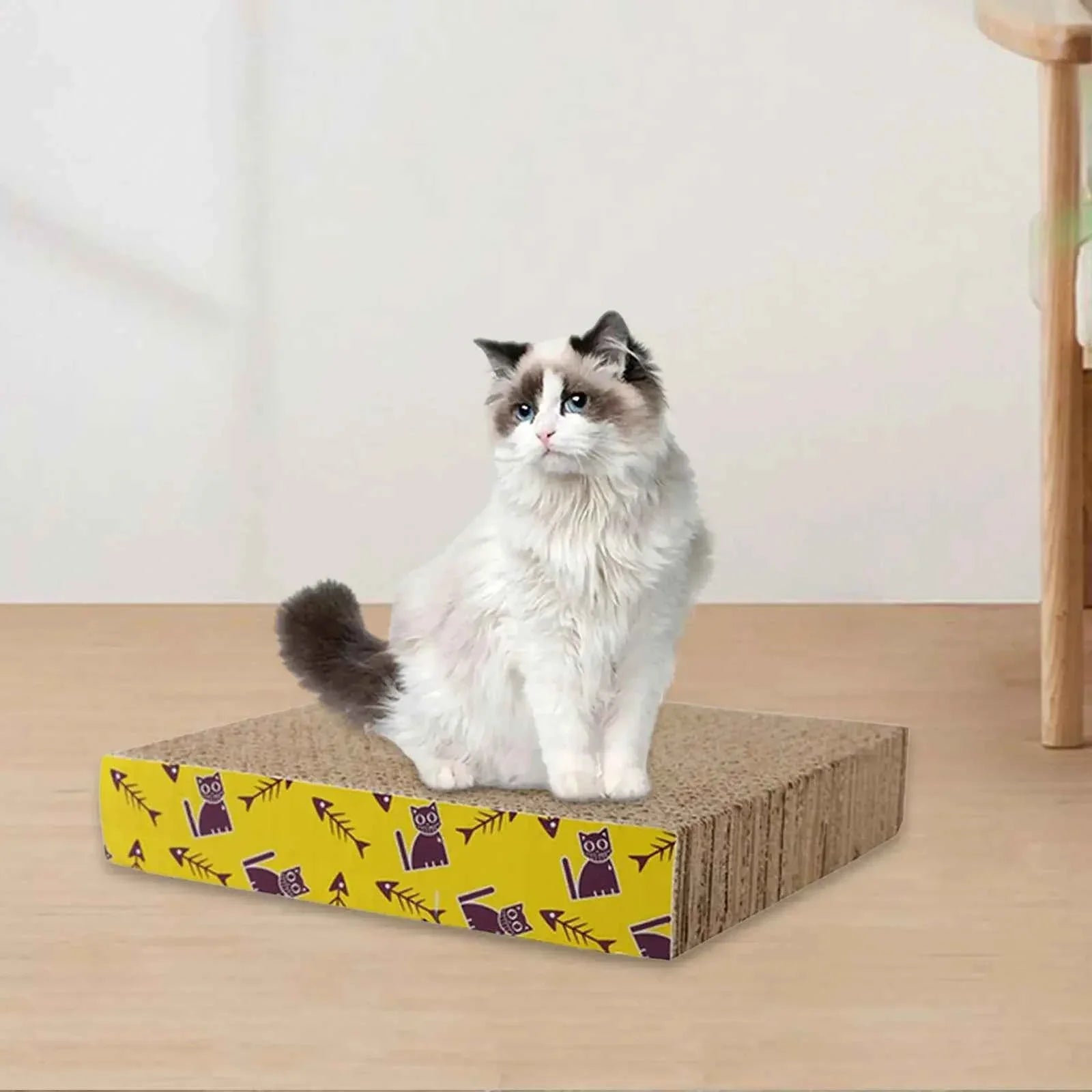 Cat Scratching Board Bed – Cardboard Scratch Pad