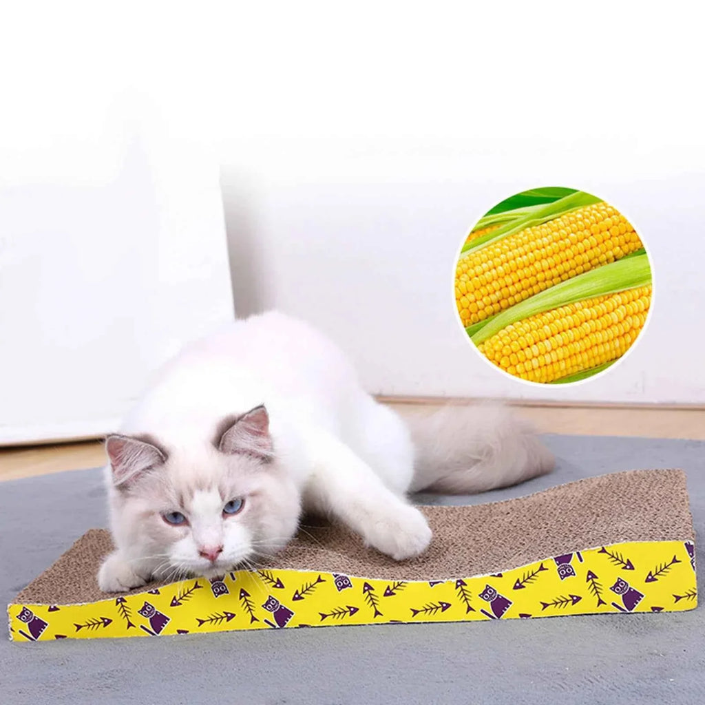 Cat Scratching Board Bed – Cardboard Scratch Pad