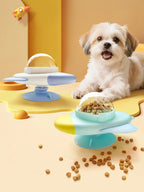 Cat interactive Toys Rotatable Cat Dog Leak Food Toy Pet Puzzle Relief Boredom Toys Food Feeder Dispenser for Kitten Puppy Toys