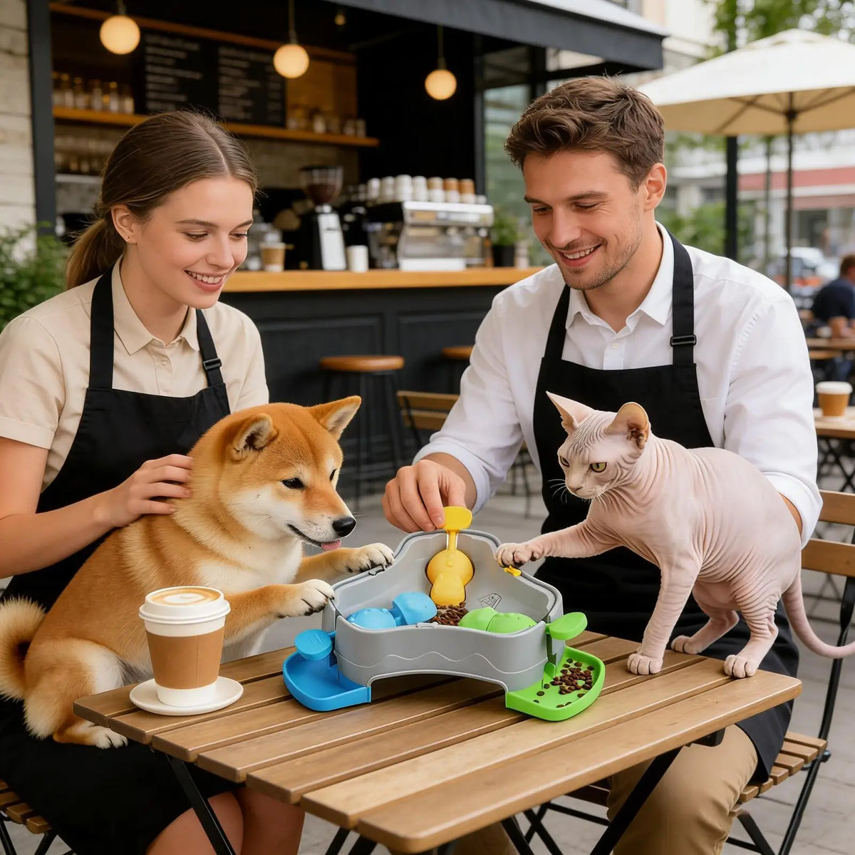 Dog Treat Dispenser Toy Puppy Training Supplies Dog Puzzle Feeder Toy for Animal Lovers Busy Professionals Trainers Apartment