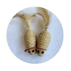 Sisal Mouse Cat Toy (1/4pcs)