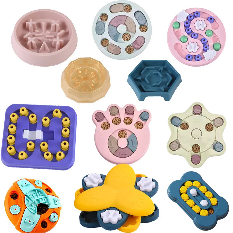 Interactive Dog Puzzle Slow Feeder for IQ Training and Healthy Eating