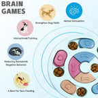 Interactive Dog Puzzle Slow Feeder for IQ Training and Healthy Eating
