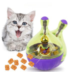 New Pet Feeding Toy Tumbler Feeder Cat Fun Bowl Shaking Leakage Food Ball for Puppy Kitten Exercise Training Pet Supplies