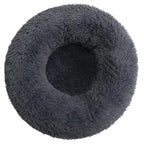 Round Plush Pet Bed for Large & Medium Dogs – Super Soft Cat Bed, Cozy Winter Warm Sleeping House