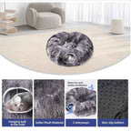 Plush Cat Tunnel Bed – 2-in-1 Cozy Sleeping Bed and Interactive Toy