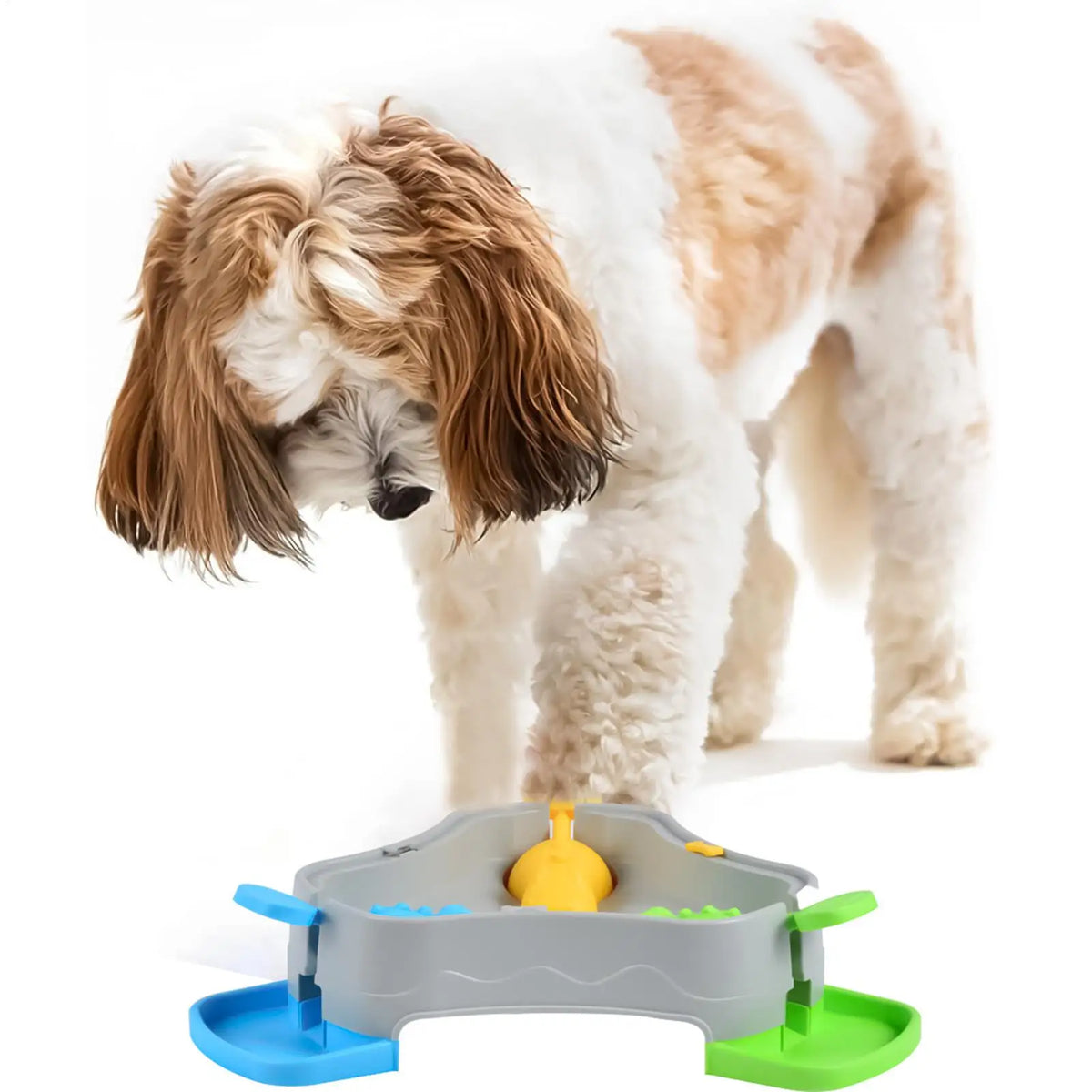 Dog Treat Dispenser Toy Puppy Training Supplies Dog Puzzle Feeder Toy for Animal Lovers Busy Professionals Trainers Apartment