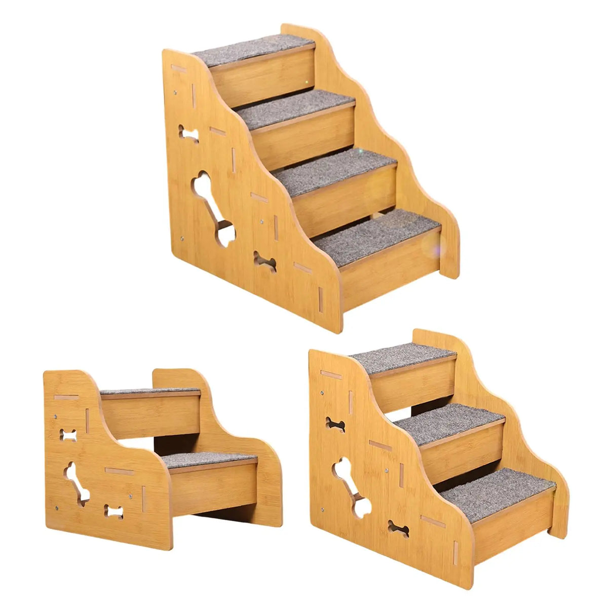 Dog Stairs for Small Dogs,Convenient,Sturdy,Non Slip,Indoor,Dog Steps,for Bed,Doggy Steps for Couch Sofa for Doggy Elderly Dogs