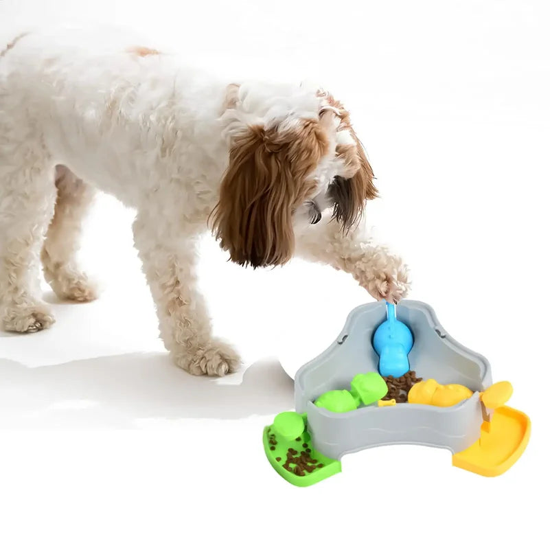 Dog Treat Dispenser Toy Puppy Training Supplies Dog Puzzle Feeder Toy for Animal Lovers Busy Professionals Trainers Apartment