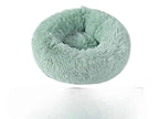 Round pet bed for anxious pets - Plush and calming