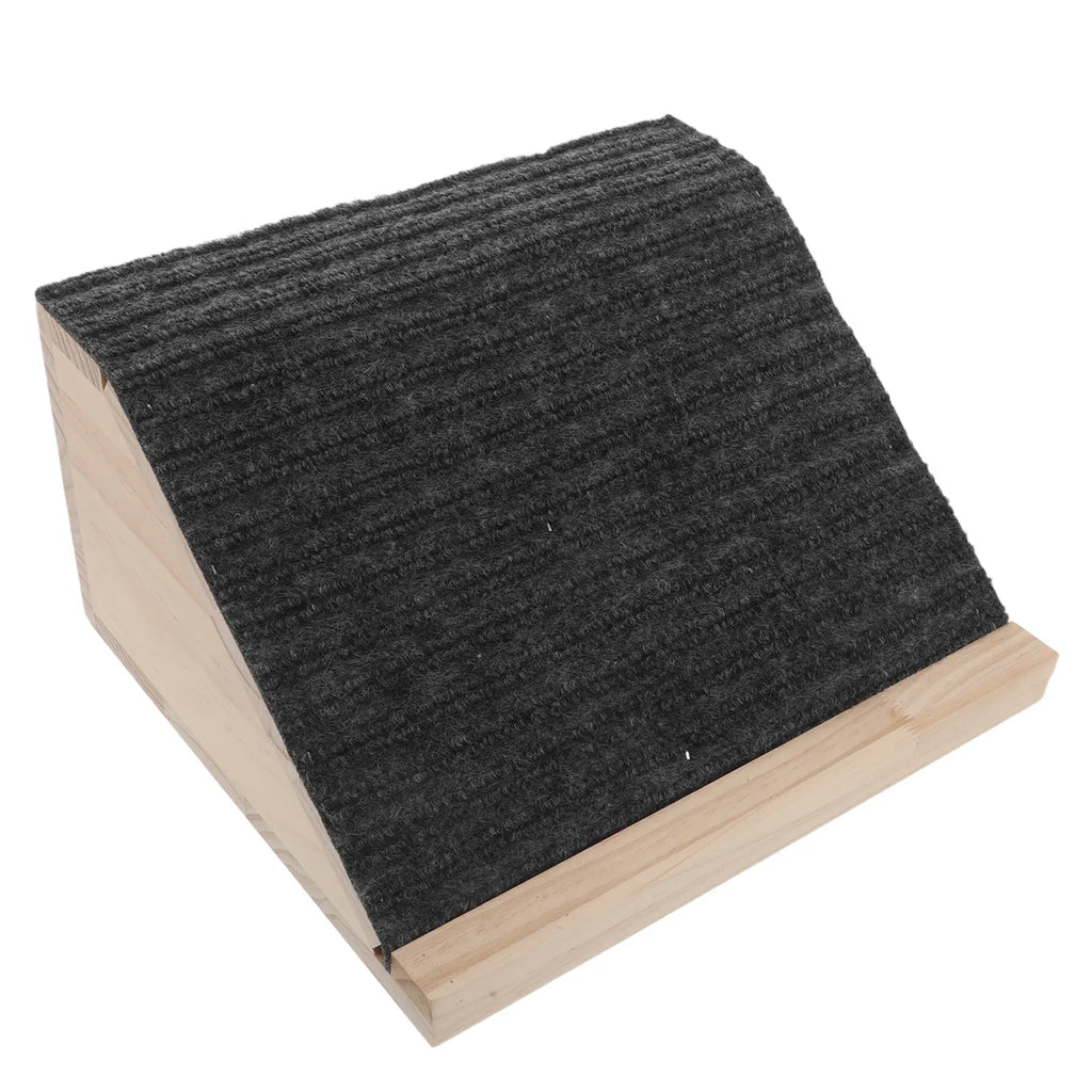 Wooden Pet Ramp for Stairs Indoor Dog Ramp for Small Dogs Cats Senior Pets Puppy Step Support 5.9 Inch Height 154Lbs Capacity