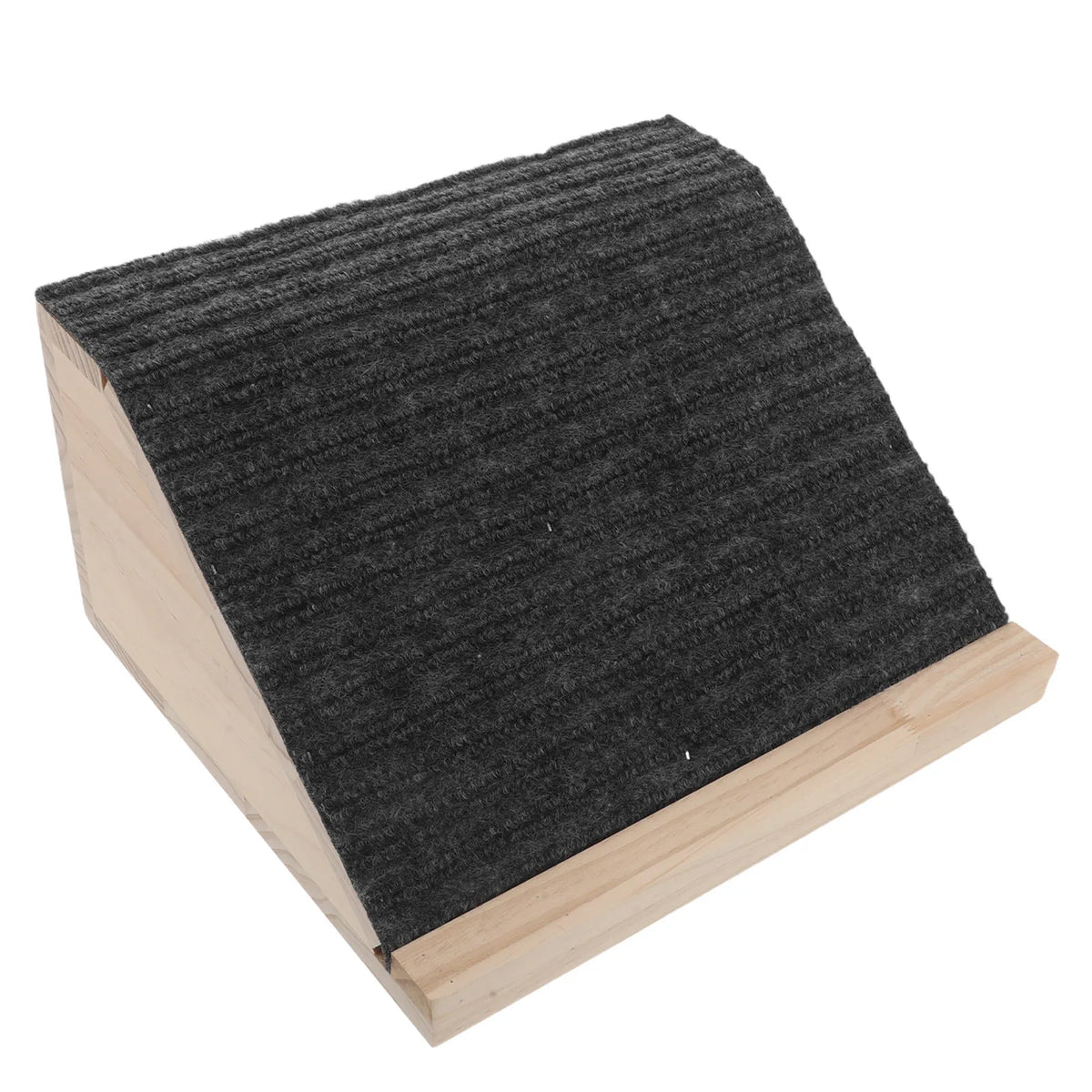 Wooden Pet Ramp for Stairs Indoor Dog Ramp for Small Dogs Cats Senior Pets Puppy Step Support 5.9 Inch Height 154Lbs Capacity