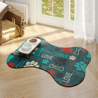VIKAMA Pet Placemat | Non-Slip Waterproof Feeding Mat for Cats & Dogs