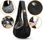 Small Dog Sling Carrier Breathable Wrap Pet Pouch Dogs Cats 3–10 lbs -all colors