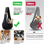 Small Dog Sling Carrier Breathable Wrap Pet Pouch Dogs Cats 3–10 lbs -all colors
