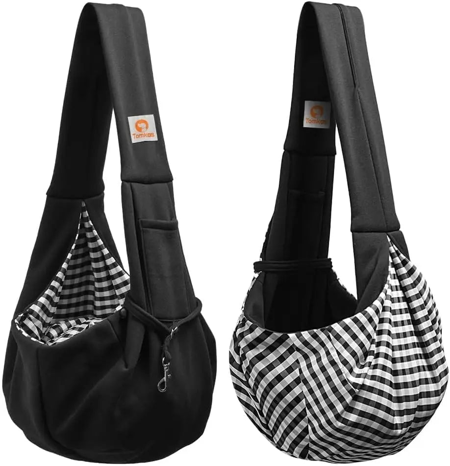 Small Dog Sling Carrier Breathable Wrap Pet Pouch Dogs Cats 3–10 lbs -all colors