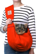 Small Dog Sling Carrier Breathable Wrap Pet Pouch Dogs Cats 3–10 lbs -all colors