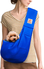 Small Dog Sling Carrier Breathable Wrap Pet Pouch Dogs Cats 3–10 lbs -all colors