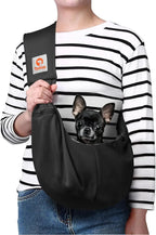 Small Dog Sling Carrier Breathable Wrap Pet Pouch Dogs Cats 3–10 lbs -all colors