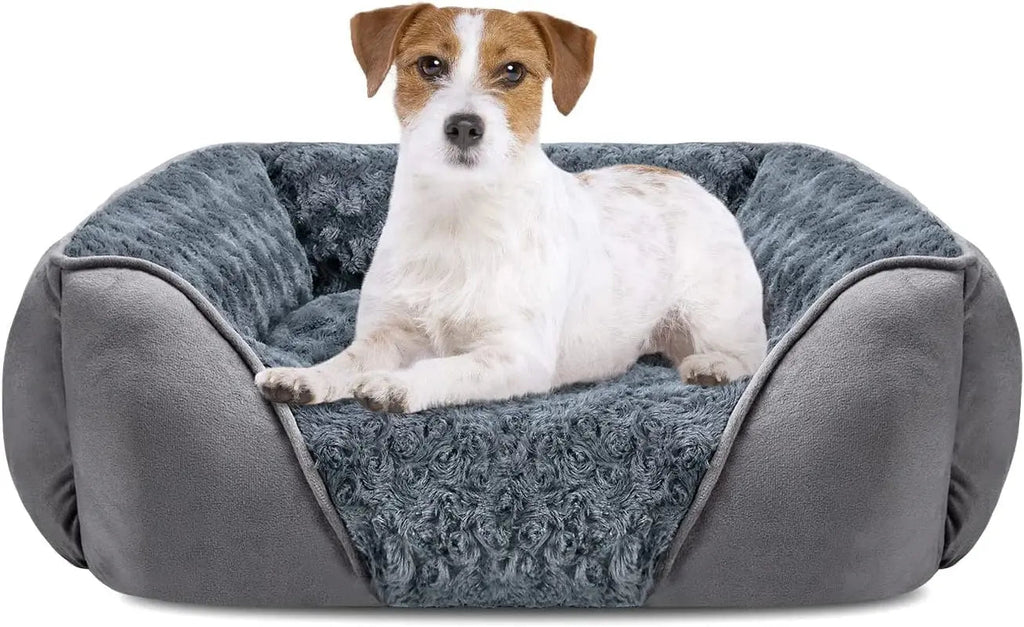 Washable Orthopedic Dog Bed – Soft Calming Pet Sofa for Small to Large Dogs