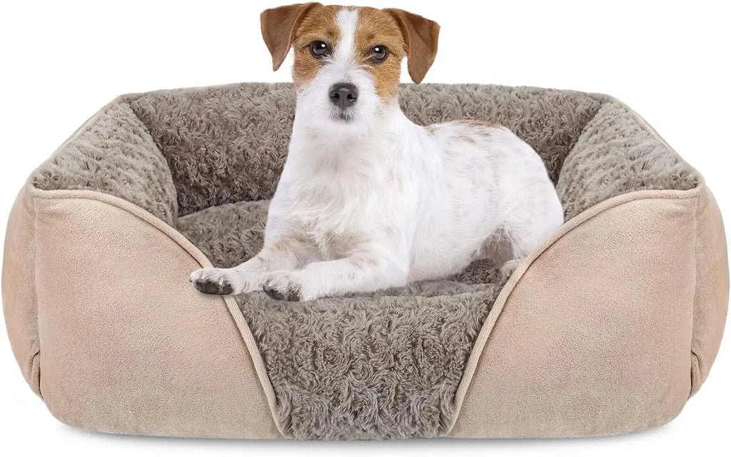 Washable Orthopedic Dog Bed – Soft Calming Pet Sofa for Small to Large Dogs