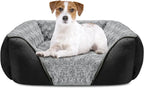 Washable Orthopedic Dog Bed – Soft Calming Pet Sofa for Small to Large Dogs