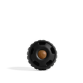Woof Dog Pupsicle Power Chewer Black Dog Toy, Large