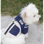Autumn And Winter Dog, Small And Medium-sized Dog, Checkered Adventure Outdoor Windbreaker, Teddy Cat, Warm Cotton Coat, Pet Clothing