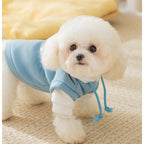 Autumn And Winter Dog Thin Fleece, Cool Style, Drawstring, Hooded, Cute Cartoon Hoodie, Small And Medium-sized Dog And Cat Pet Clothing