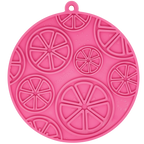 Citrus Design eMat - Enrichment Lick Mat For Dogs and Cats - with Suction Cups | USA Made