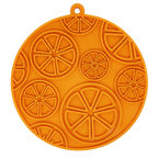Citrus Design eMat - Enrichment Lick Mat For Dogs and Cats - with Suction Cups | USA Made