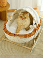 Rocking Pet Bed with Canopy
