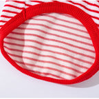 Autumn And Winter New Two-legged Warm Fleece Clothing For Pets, Small And Medium-sized Dogs, Dogs, Cats, Bichon Frises And Puppies, Striped Clothes