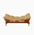 Dog Bed Cool-air DesignRaised Off The Ground To Prevent Rainbow Canvas Cat Bed