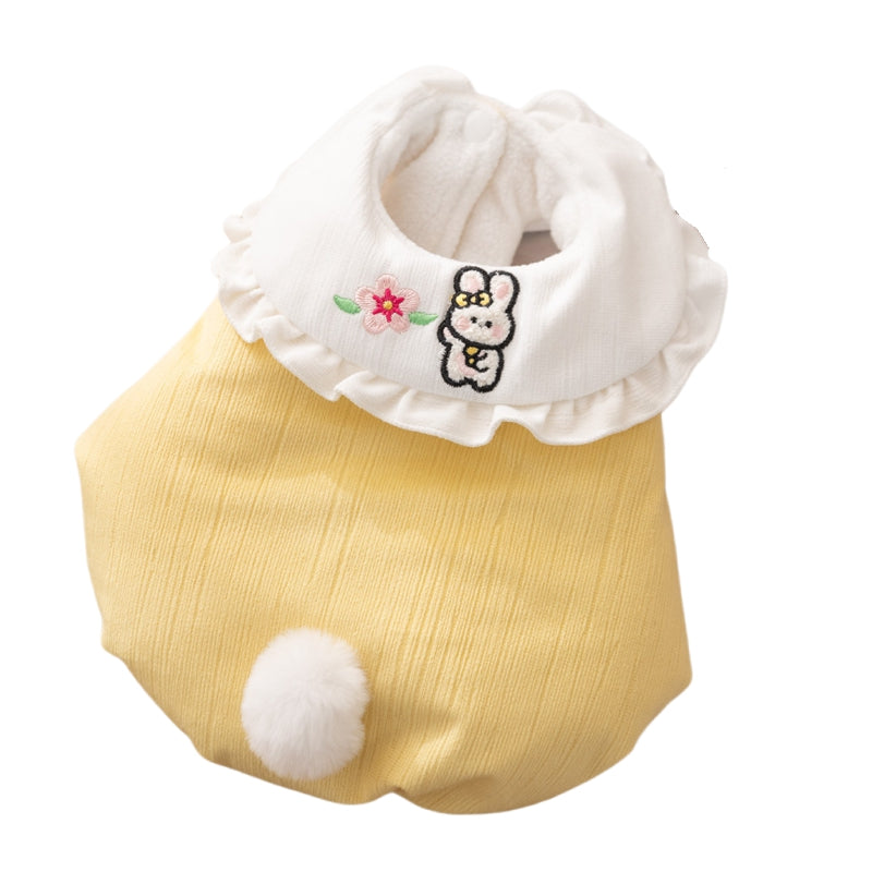 Wholesale Of Pet Clothes, Small Dog Clothes, Cute Little Rabbit Tails, Cotton-padded Clothes, Bichon Frise, Teddy Cat And Dog Clothes