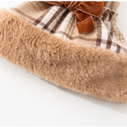 Two-piece Set Of Dog Clothes For Winter Warmth, Small Dog Teddy Bichon Frise Warm Cotton Coat Skirt, Cat Pet Clothes
