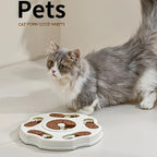 Interactive Slow Food Bowl For Pets For Dogs And Cats Training And Slow Feeding Assistant Non-electric Plastic Intelligence Game Stimulates Intelligence And Good Habits Multi-stage Challenge, Foo