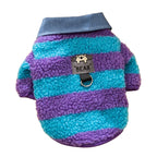 Leash Hole And Collar Winter Thick Warm Cozy Sweater For Small Medium Breeds, For Teddy Dachshunds Yorkies Cats