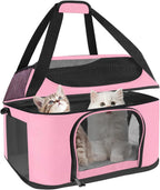 Cat Carrier Backpack Airline Approved Soft Sided Pet Carrier up to 20Lbs
