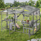 Large Outdoor Catio for 6-10 Cats