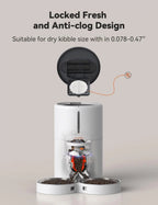 Automatic Cat Feeders for 2 Cats and Dogs