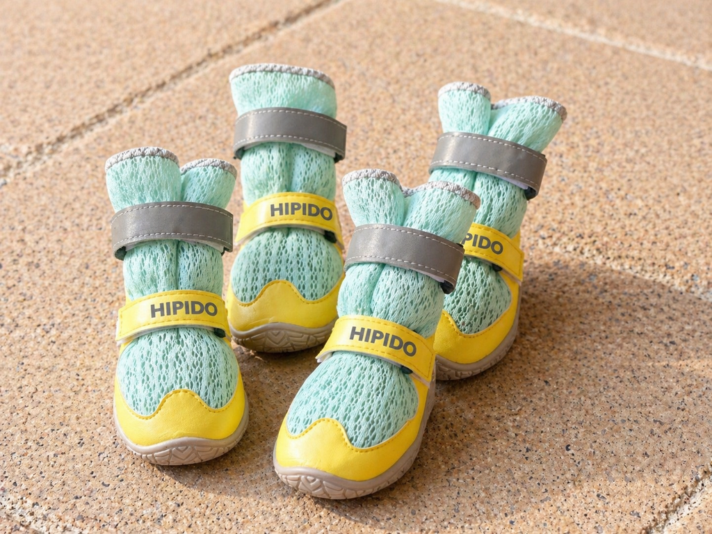 Breathable Mesh Dog Shoes | Non-Slip Summer Pet Boots