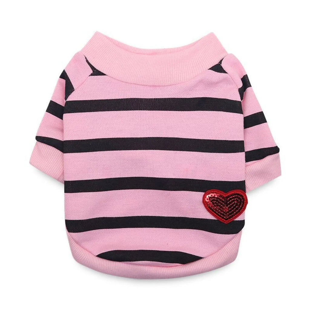 Casual Pet Clothing Lightweight Dog and Cat Shirt