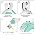 Cat Nail Clipper with LED Light