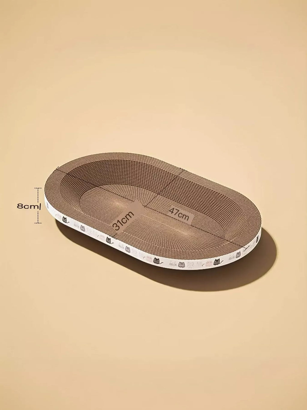 Wear-Resistant Cat Scratching Lounge Bed