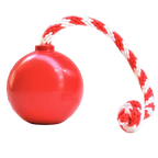 USA-K9 Cherry Bomb Rubber Dog Chew Toy | K9 Handler Reward Toy | USA Made